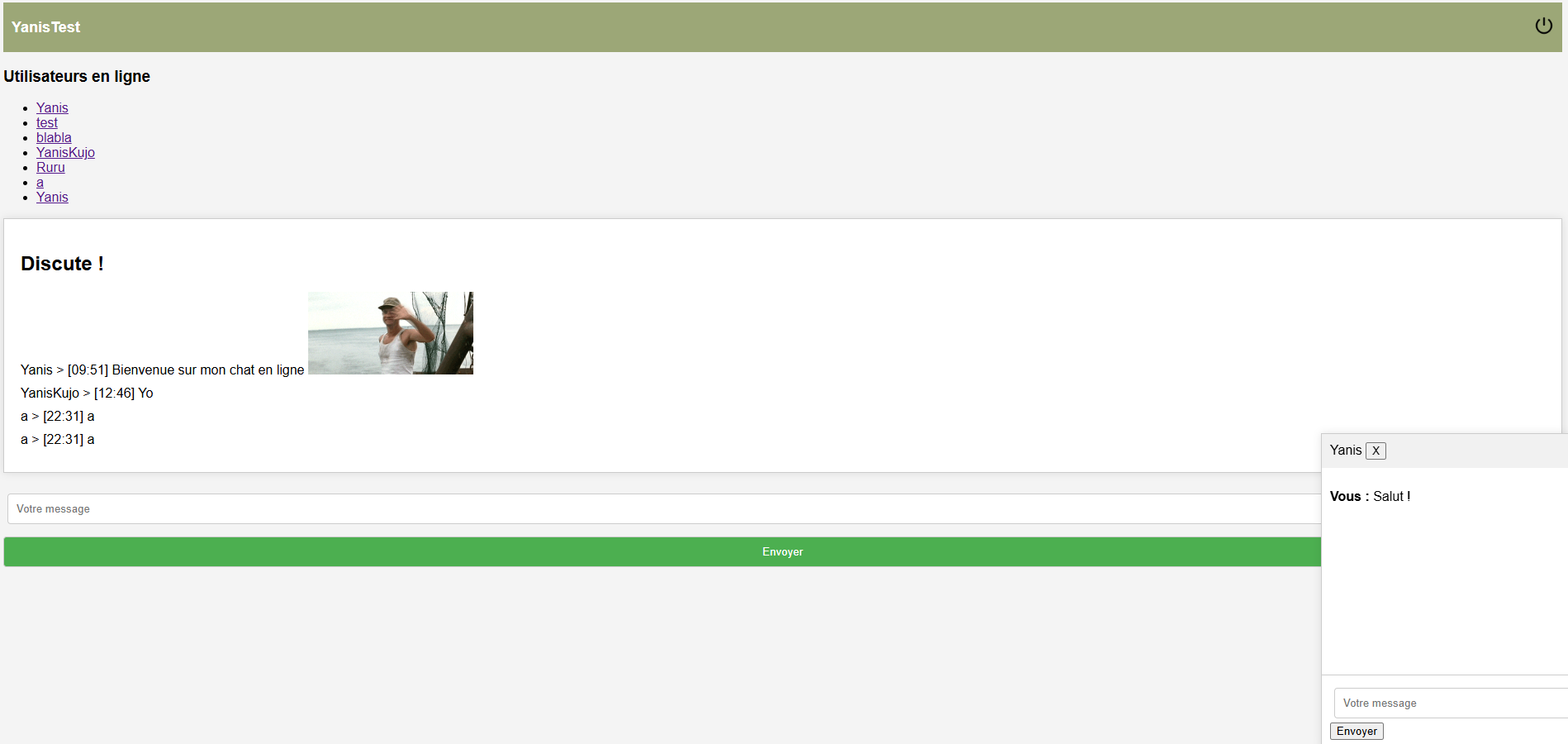 Illustration 1 du chat en ligne